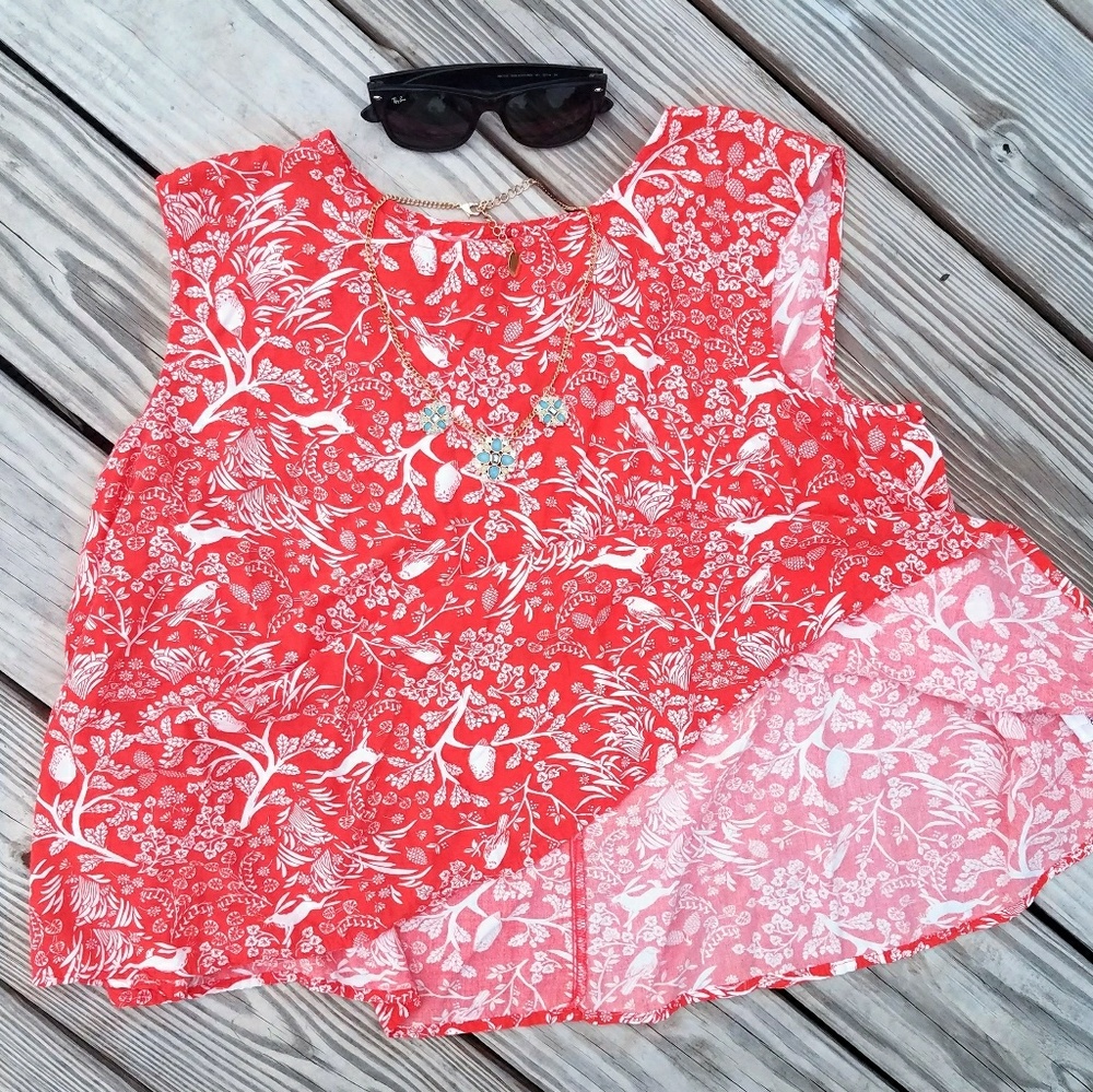 Old Navy Sleeveless Orange Top